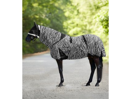 Deka eczema zebra Waldhausen (Barva černá/bílá, Velikost 115 cm)
