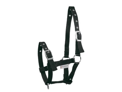 Ohlávka pro hříbě Triple Waldhausen (Barva černá)