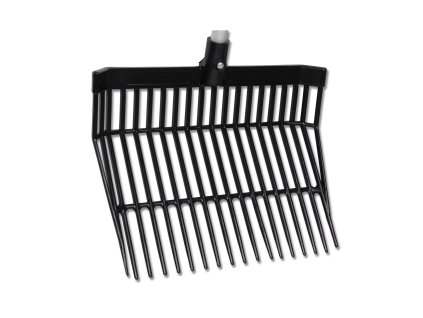 Vidle místovací na šrouby, plast (Barva černá)