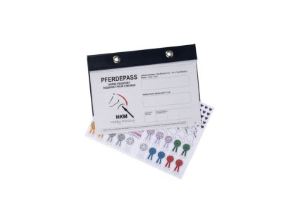Průkaz koně Hobby Horsing s nálepkami – HKM