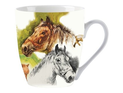 Hrnek s koňmi Horka