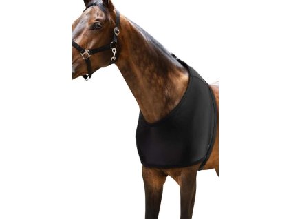 Elastický návlek, chránič pod deku Horze ComForce – černý
