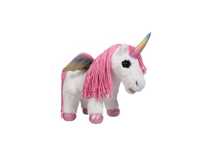 Plyšový jednorožec Cuddle Pony HKM – 38 cm