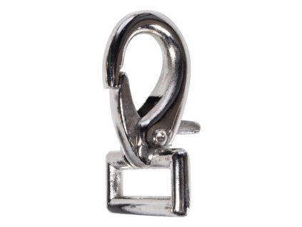 Karabina snap hook 2,5 cm – chrom