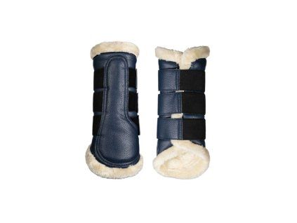 Kamaše HKM Comfort Premium Fur s beránkem - Shetty  více barev, pro shetty a minishetty
