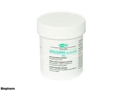 Aphlegmina ung pro zvirata mast 100gr 0203202313382383604