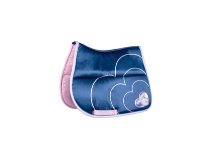 Oboustranna podsedlovka Potah na sedlo Funny Horses Hearts 0112202311160364881