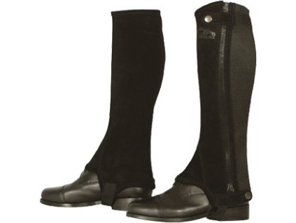 Minichaps kožené irské s gumou Kentaur