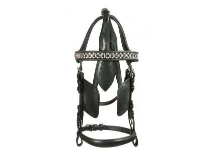 Vozova uzdecka kozena s klapkama 2201201308311014841