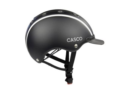 Helma jezdecká CASCO Choice 52-56 cm - černá  černá a hnědá