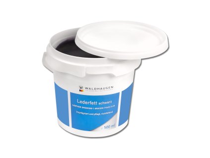 Mazivo na kůži, černé, 500 ml (Barva černá)