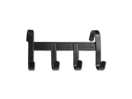 Držák na uzdy, kovový (Barva černá)