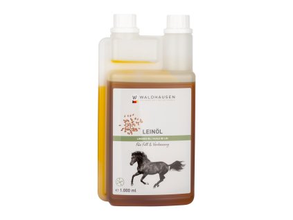 Olej lněný Waldhuasen, lesklá srst, trávení