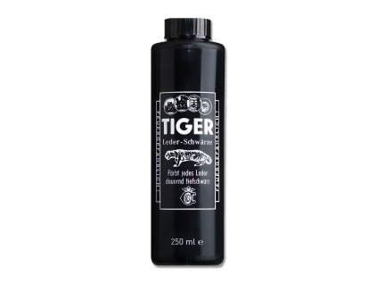 TIGER barva na kůži-černá, Waldhausen 250 ml  pro trvalé oživení černé barvy kožených výrobků