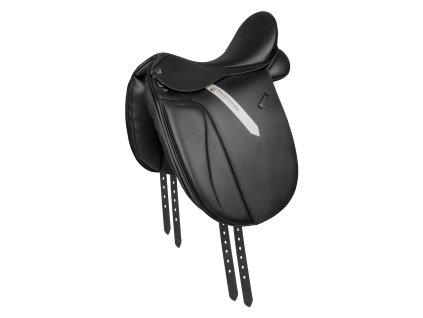 Drezurní sedlo Premium, kůže (Barva černá, Velikost 17,5"/44 cm)