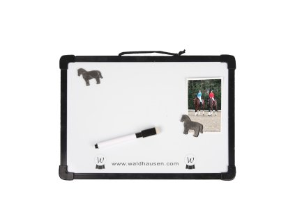 Magnetická stájová popisovací tabulka Waldhausen s magnety – 29,5 × 22 cm