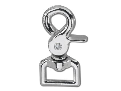 Karabina k otěžím Waldhausen – čtvercové očko, 19 mm