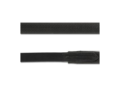 Gumové otěže Waldhausen (Barva černá)