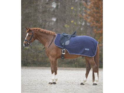 Deka bederní fleesová Economic Waldhausen (Barva půlnoční modrá, Velikost PON)