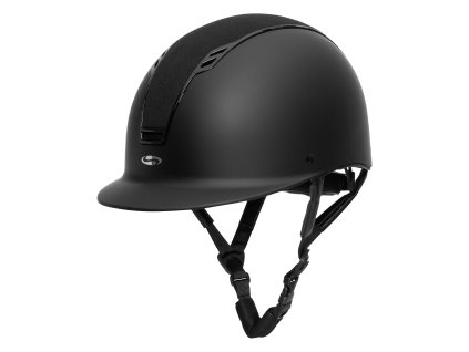 Helma jezdecká  SWING H22 (Barva černý mat/velvet, Velikost 51 - 55 cm)