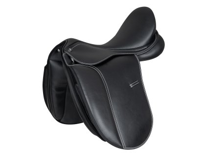 Sedlo drezurní Economic Waldhausen (Barva černá, Velikost 17,5"/44 cm)