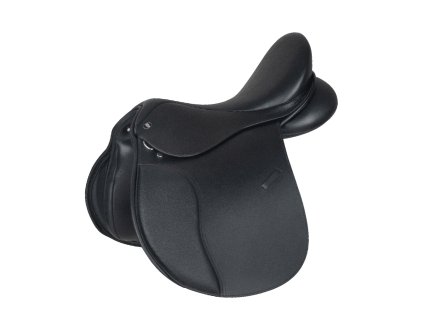 Univerzální sedlo Comfort, kůže (Barva černá, Velikost 16,5"/42 cm)