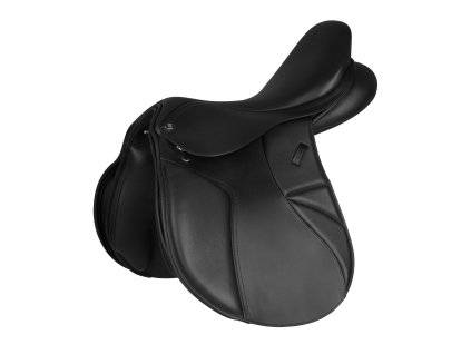 Skokové sedlo Comfort, kůže (Barva černá, Velikost 17,5"/44 cm)