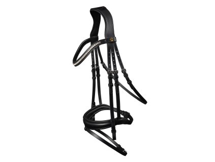 Uzdečka Waldhausen S-Line Essential (Barva černá, Velikost VB)