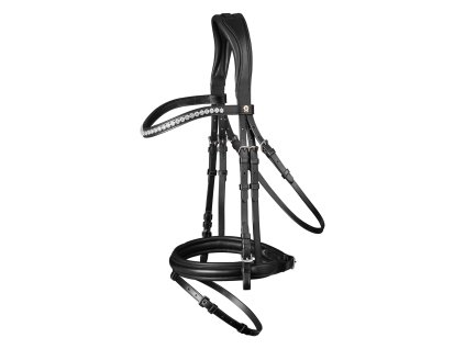 Uzdečka Waldhausen S-Line Classy (Barva černá, Velikost VB)