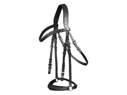 Uzdečka Waldhausen X-Line Standard Hannover (Barva černá, Velikost PON)