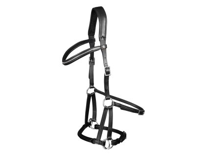 Waldhausen X-Line bezudidlová uzdečka Supersoft Nuova (Barva černá, Velikost PON)
