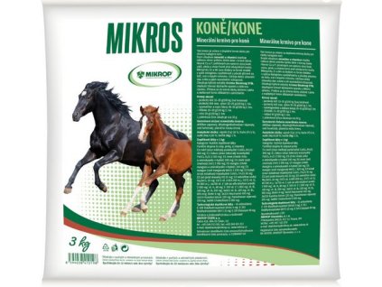 Mikrop MIKROS kone 3kg doplnkove mineralni krmivo 1202202512345855908