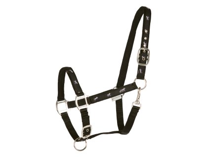 Ohlávka pro hříbě (Barva černá, Velikost PON)