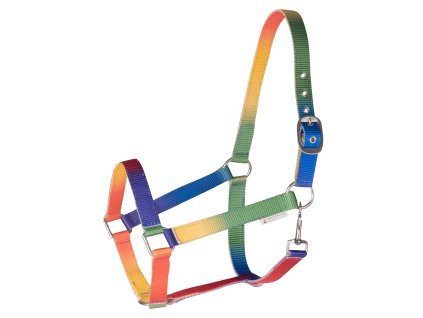 Ohlávka duhová Rainbow Waldhausen (Barva neonové vícebarevné, Velikost PON)