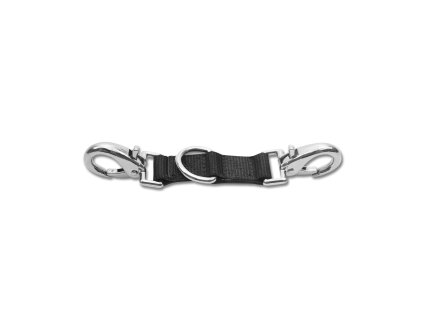 Spojka lonžovací (Barva černá, Velikost 18 cm)