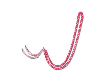 Lano lonžovací Waldhausen (Barva červená/šedá, Velikost VB)