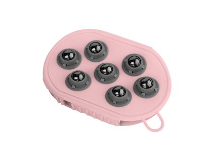 Masážní rukavice s kuličkama Waldhausen (Barva linnea růžová)