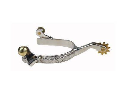 Ostruhy western koleckove nerez zdobene 0311201513413772962