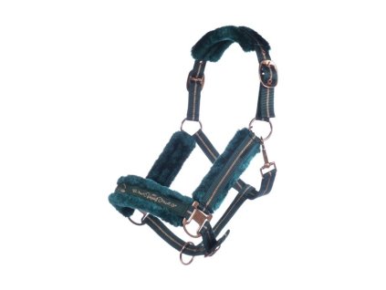 Ohlavka ROSE GOLD HKM zelena 1010202410105983681