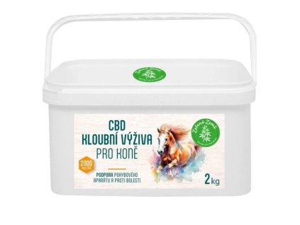 Zelena Zeme CBD 2000 mg Kloubni vyziva pro kone 2 kg 140220251447075840