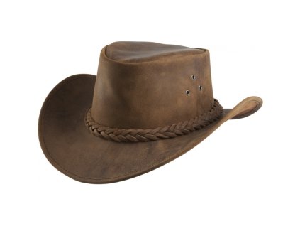 Kožený klobouk Randol's Antique