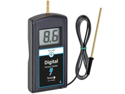 Zkousecka digitalni 17 kV FENCEE se zemenim 2103202514310213960