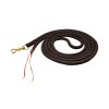 Lano westernové pro horsemanship, cca 4,2 m (Barva černá)