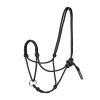 Knotenhalfter mit beweglichem Ring (Barva schwarz, Velikost WB)