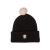 Čepice Arezzo HKM – Lauria Garrelli, s fleecovou podšívkou a bambulí