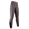 Jezdecké legíny Silver Stripe Style HKM  Silikonový sed
