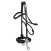 Uzdečka Waldhausen X-Line Hackamore (Barva černá, Velikost VB)