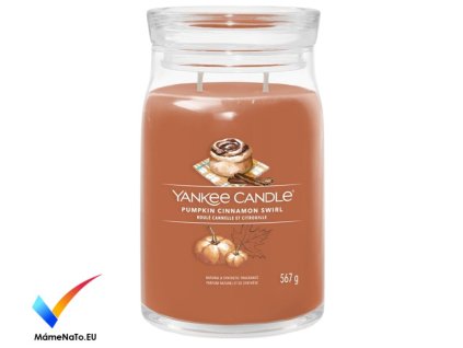pumpkin cinnamon swirl velke