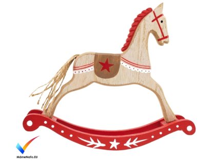konik houpaci cerveny