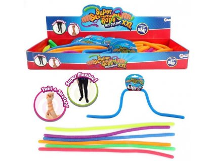 super stretchy rope with glitter 6 assorted 50cm